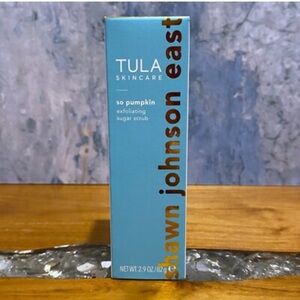 Tula Skincare Exfoliating Sugar Scrub in Blue Packaging